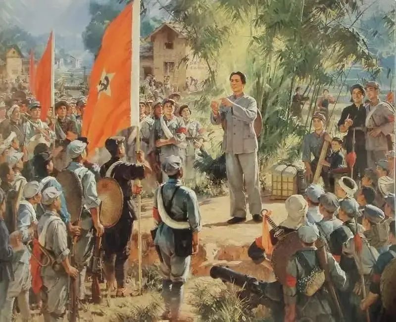 從“湘江北去”到“井岡山”，他說：敵軍圍困萬千重，我自巋然不動。.jpg