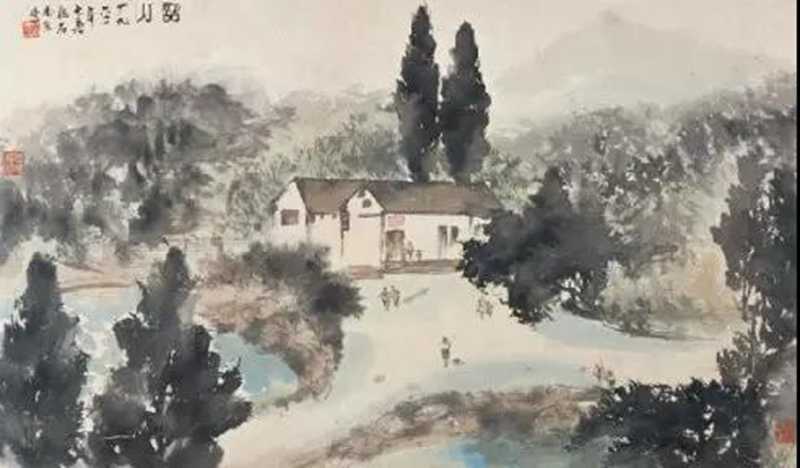 毛主席經典詩詞入畫，大氣磅礴，美不勝收（北戴河以及登廬山作品）(圖6)