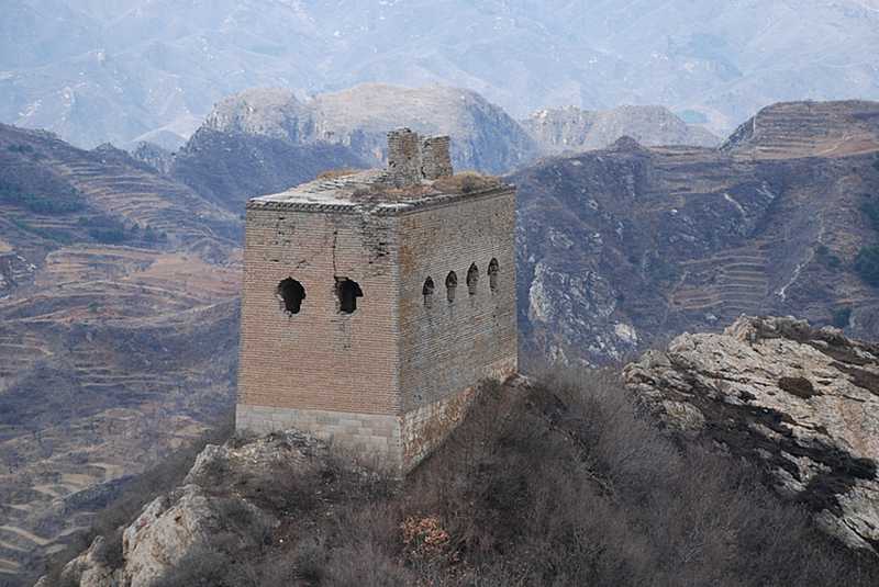中國長城建筑與地理信息數(shù)據(jù)庫 :: 密云428號敵臺