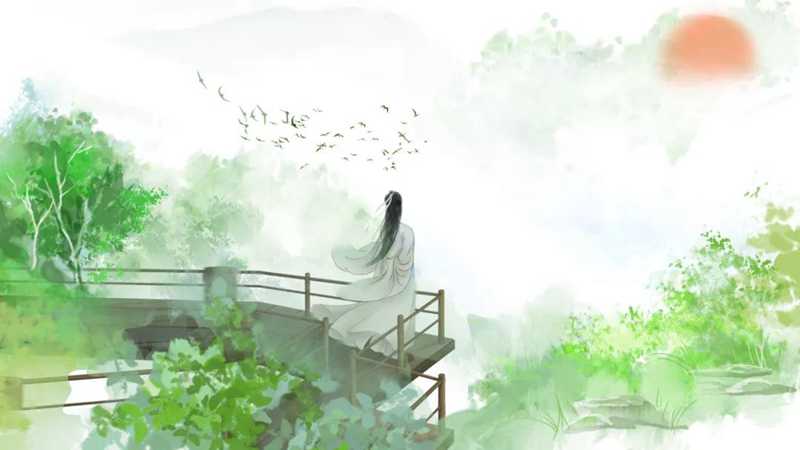李白愛月，為之寫下無數(shù)詠月詩篇，最終也“掬水月”而去.jpg