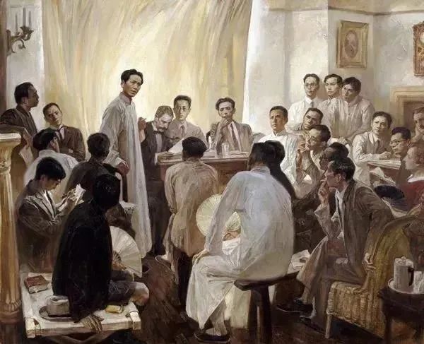 1927年8月7日，“八七會(huì)議”上毛澤東提出了“槍桿子里出政權(quán)”的著名論斷.jpg